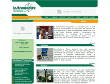Tablet Screenshot of instrumentecengenharia.com.br